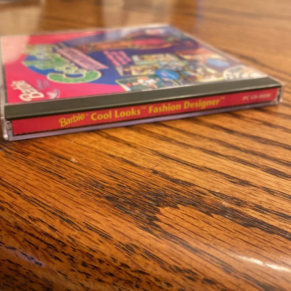 Vintage 90s Barbie Mattel Cool Looks Fashion Designer PC Gaming CD-ROM Game